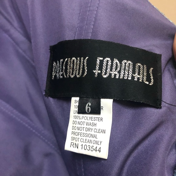 Precious Formals Iridescent Party Dress - Picture 5 of 5